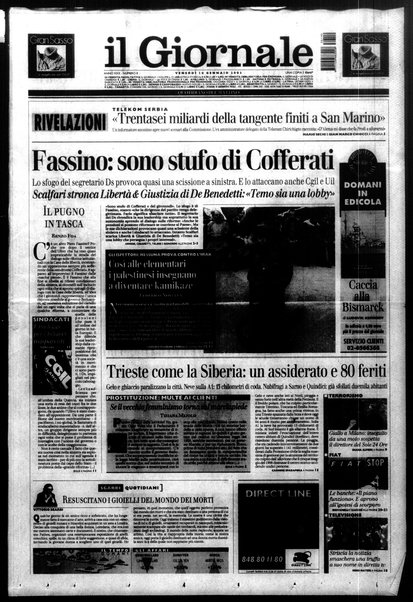 Il giornale : quotidiano del mattino